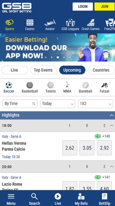Gal Sport Betting login Zambia
