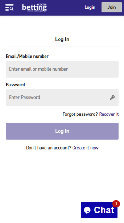 MWOS Zambia login