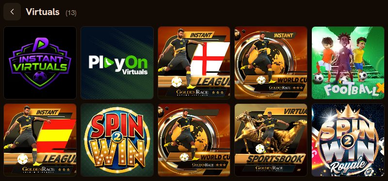 Bandabets virtual games