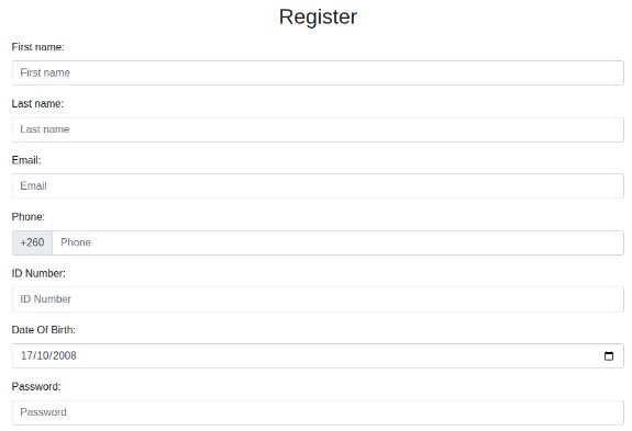 eBet registration form